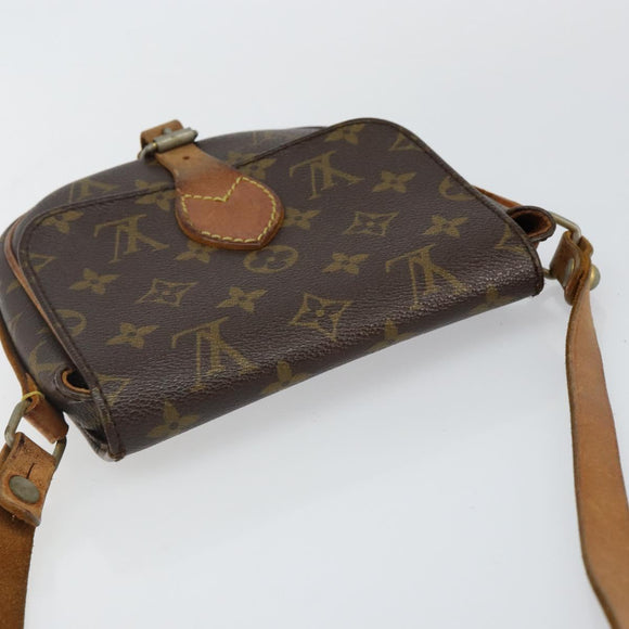 LOUIS VUITTON Monogram Cartouchiere PM Bag Vintage M51254 LV Auth 141964