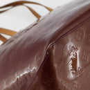 LOUIS VUITTON Monogram Vernis Bellevue GM Tote Bag Violet M93588 LV Auth 141965-16