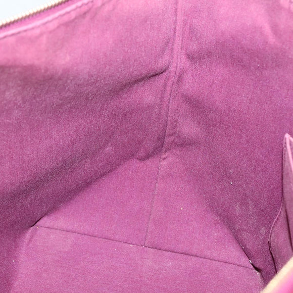 LOUIS VUITTON Monogram Vernis Bellevue GM Tote Bag Violet M93588 LV Auth 141965