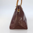 LOUIS VUITTON Monogram Vernis Bellevue GM Tote Bag Violet M93588 LV Auth 141965-3