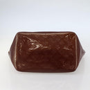LOUIS VUITTON Monogram Vernis Bellevue GM Tote Bag Violet M93588 LV Auth 141965-5