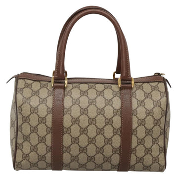 GUCCI GG Supreme Web Sherry Line Bag PVC Beige Gold 002 615 6838 Auth 141971 - 0