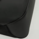 Salvatore Ferragamo Vala Shoulder Bag Leather Black Silver Auth 141973-8