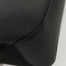 Salvatore Ferragamo Vala Shoulder Bag Leather Black Silver Auth 141973-16