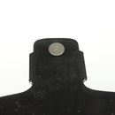 Salvatore Ferragamo Vala Shoulder Bag Leather Black Silver Auth 141973-10