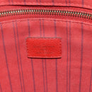 LOUIS VUITTON Monogram Empreinte Citadines PM Tas Oranje M40556 LV Auth 141975-17