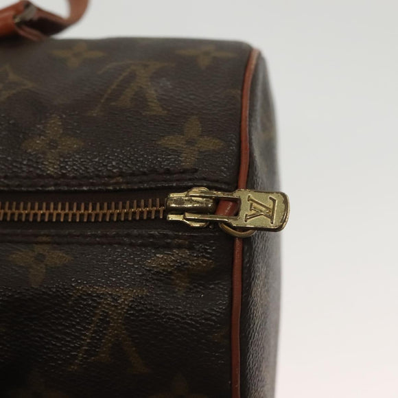 LOUIS VUITTON Monogram Papillon 30 Hand Bag M51385 LV Auth 141979