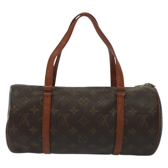 LOUIS VUITTON Monogram Papillon 30 Hand Bag M51385 LV Auth 141979