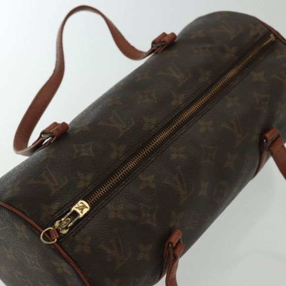 LOUIS VUITTON Monogram Papillon 30 Hand Bag M51385 LV Auth 141979