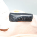 CHANEL COCO Mark Hand Bag Nylon Beige Gold CC Auth 141982-17