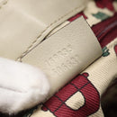 GUCCI GG Canvas Guccissima Abbey Bag Leather White Gold 189835 Auth 141985-12