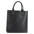 LOUIS VUITTON Epi Sac Plat PM Hand Bag Black M58658 LV Auth 141997V-1
