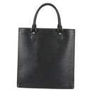 LOUIS VUITTON Epi Sac Plat PM Hand Bag Black M58658 LV Auth 141997V-2