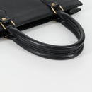 LOUIS VUITTON Epi Sac Plat PM Hand Bag Black M58658 LV Auth 141997V-7