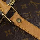 LOUIS VUITTON Monogram Keepall Bandouliere 55 Boston Bag M41414 LV Auth 141999-18