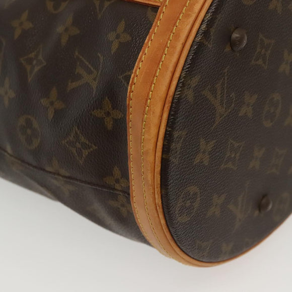 LOUIS VUITTON Monogram Bucket GM Shoulder Bag Vintage M42236 LV Auth 142001