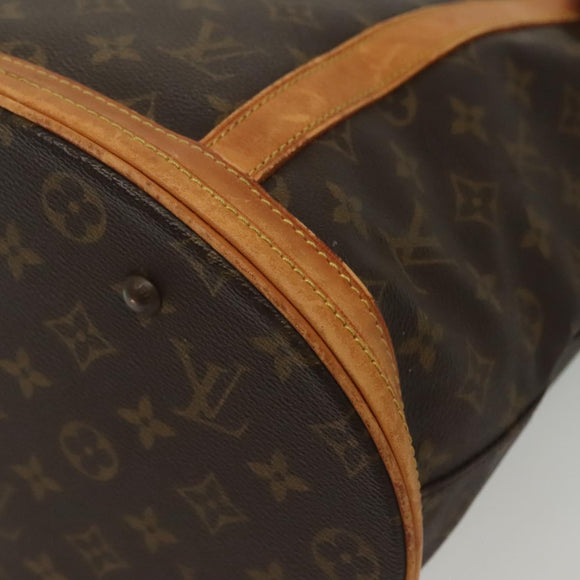 LOUIS VUITTON Monogram Bucket GM Shoulder Bag Vintage M42236 LV Auth 142001