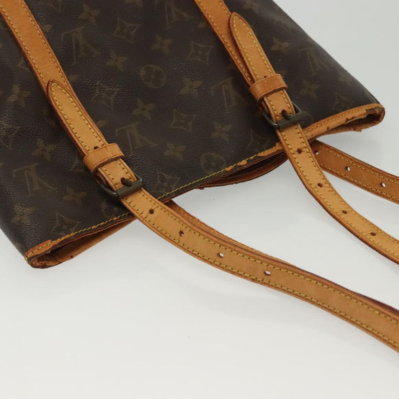 LOUIS VUITTON Monogram Bucket GM Shoulder Bag Vintage M42236 LV Auth 142001