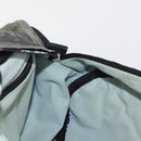 CHANEL Sports COCO Mark Waist Bag Coated Canvas Black CC Auth 142004-21