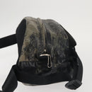 CHANEL Sports COCO Mark Waist Bag Coated Canvas Black CC Auth 142004-4