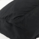 PRADA Chain Shoulder Bag Nylon Black Silver Auth 142007-17