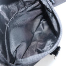 PRADA Chain Shoulder Bag Nylon Black Silver Auth 142007-24