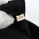 PRADA Chain Shoulder Bag Nylon Black Silver Auth 142007-12