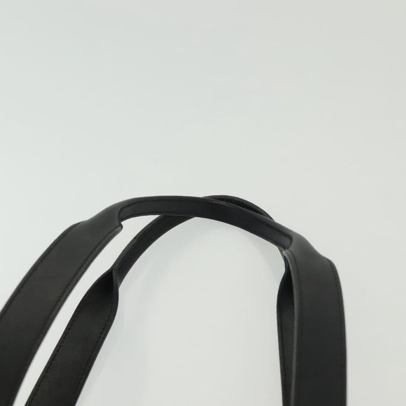 GUCCI GG Canvas Tote Bag Black Silver 002 1053 Auth 142008