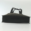 GUCCI GG Canvas Tote Bag Black Silver 002 1053 Auth 142008-5