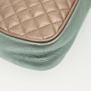 GUCCI Zumi Shoulder Bag Leather Multicolor gold Auth 142011-12