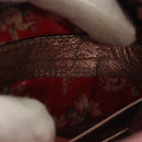 GUCCI Zumi Shoulder Bag Leather Multicolor gold Auth 142011-21