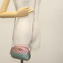 GUCCI Zumi Shoulder Bag Leather Multicolor gold Auth 142011-22