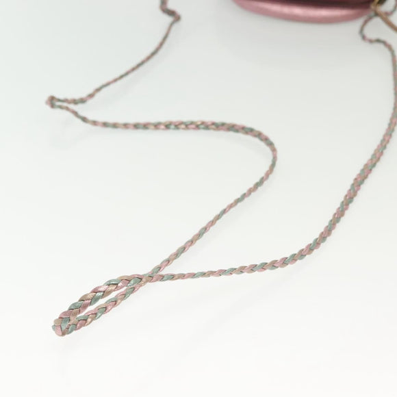 GUCCI Zumi Shoulder Bag Leather Multicolor gold Auth 142011