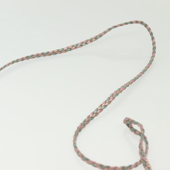 GUCCI Zumi Shoulder Bag Leather Multicolor gold Auth 142011