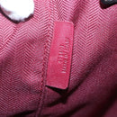 LOEWE Heritage Tote Bag Leather Dark Brown Gold Auth 142015-12