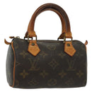 LOUIS VUITTON Monogram Mini Speedy Hand Bag M41534 LV Auth 142017-1