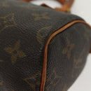 LOUIS VUITTON Monogram Mini Speedy Hand Bag M41534 LV Auth 142017-14