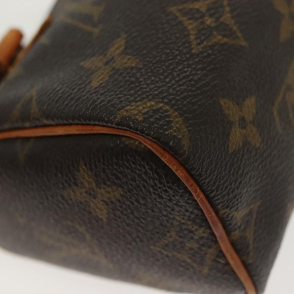 LOUIS VUITTON Monogram Mini Speedy Hand Bag M41534 LV Auth 142017