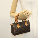 LOUIS VUITTON Monogram Mini Speedy Hand Bag M41534 LV Auth 142017-22