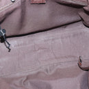 GUCCI GG Canvas Web Sherry Line Tote Bag Beige Silver 145758 Auth 142027-16