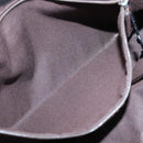 GUCCI GG Canvas Web Sherry Line Tote Bag Beige Silver 145758 Auth 142027-19