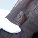 GUCCI GG Canvas Web Sherry Line Tote Bag Beige Silver 145758 Auth 142027-20