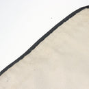 CHANEL Sports Matelasse Umhängetasche Canvas Weiß Silber CC Auth 142035-12