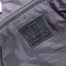 CHANEL Sports Matelasse Umhängetasche Canvas Weiß Silber CC Auth 142035-24