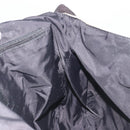 CHANEL Sports Matelasse Umhängetasche Canvas Weiß Silber CC Auth 142035-26