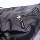 CHANEL Sports Matelasse Umhängetasche Canvas Weiß Silber CC Auth 142035-28