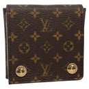 LOUIS VUITTON Monogram Jewelry Case Jewelry Box LV Auth 142037-1