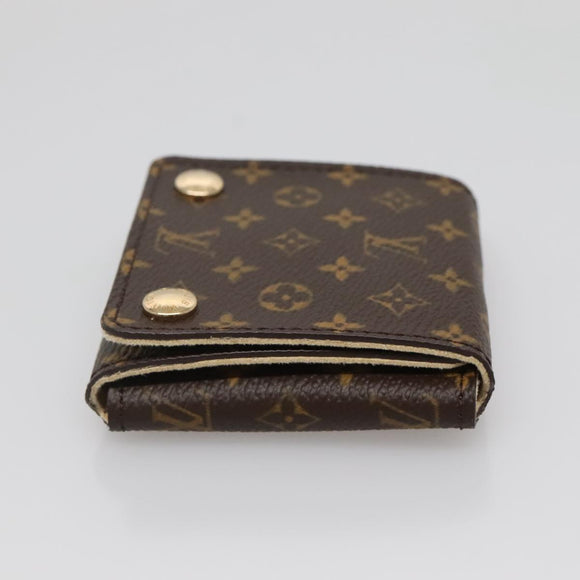 LOUIS VUITTON Monogram Jewelry Case Jewelry Box LV Auth 142037