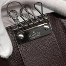 GUCCI GG Canvas Key Case Beige 127048 1147 Auth 142039V-19