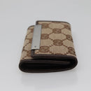 GUCCI GG Canvas Key Case Beige 127048 1147 Auth 142039V-4